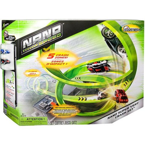 Nano Speed Super Vert Crash Play Set - Picture 3 of 12